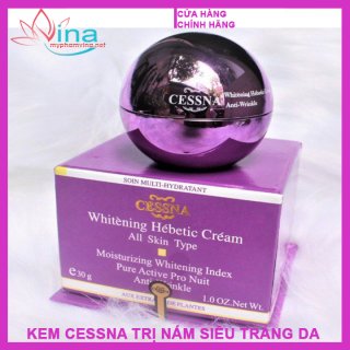 KEM CESSNA TÍM - KEM DƯỠNG TRẮNG DA SẠCH NÁM 30GR (CHÍNH HÃNG)